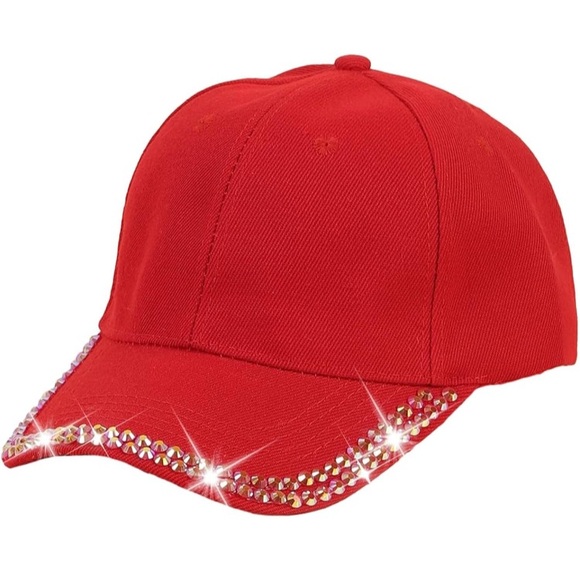 Rhinestone Embellished Cap main image 15